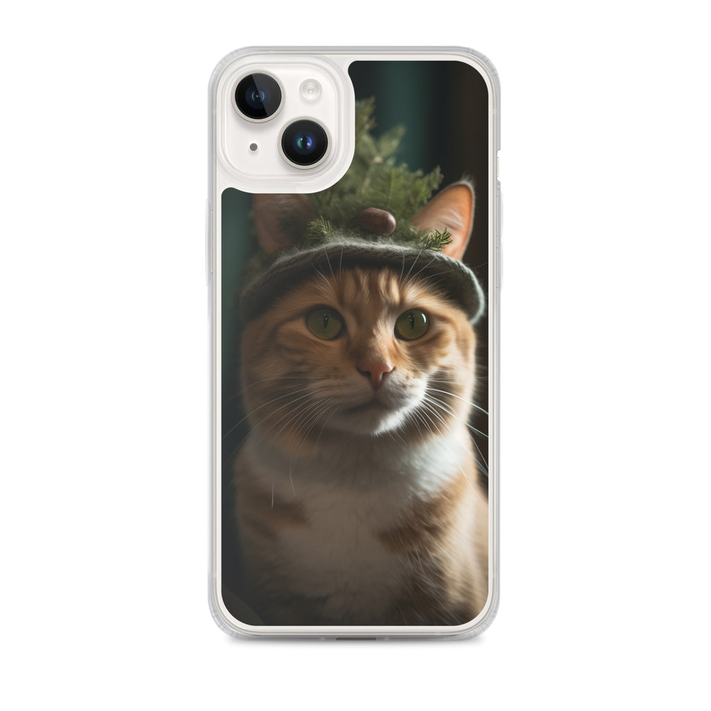 Cat Hat F Clear Case for iPhone®