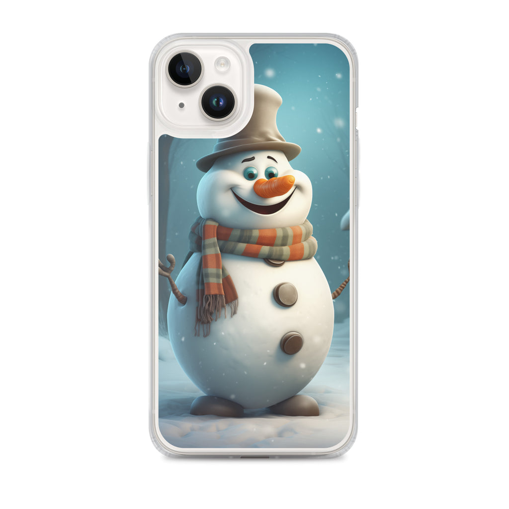 Snowman Finley Clear Case for iPhone®