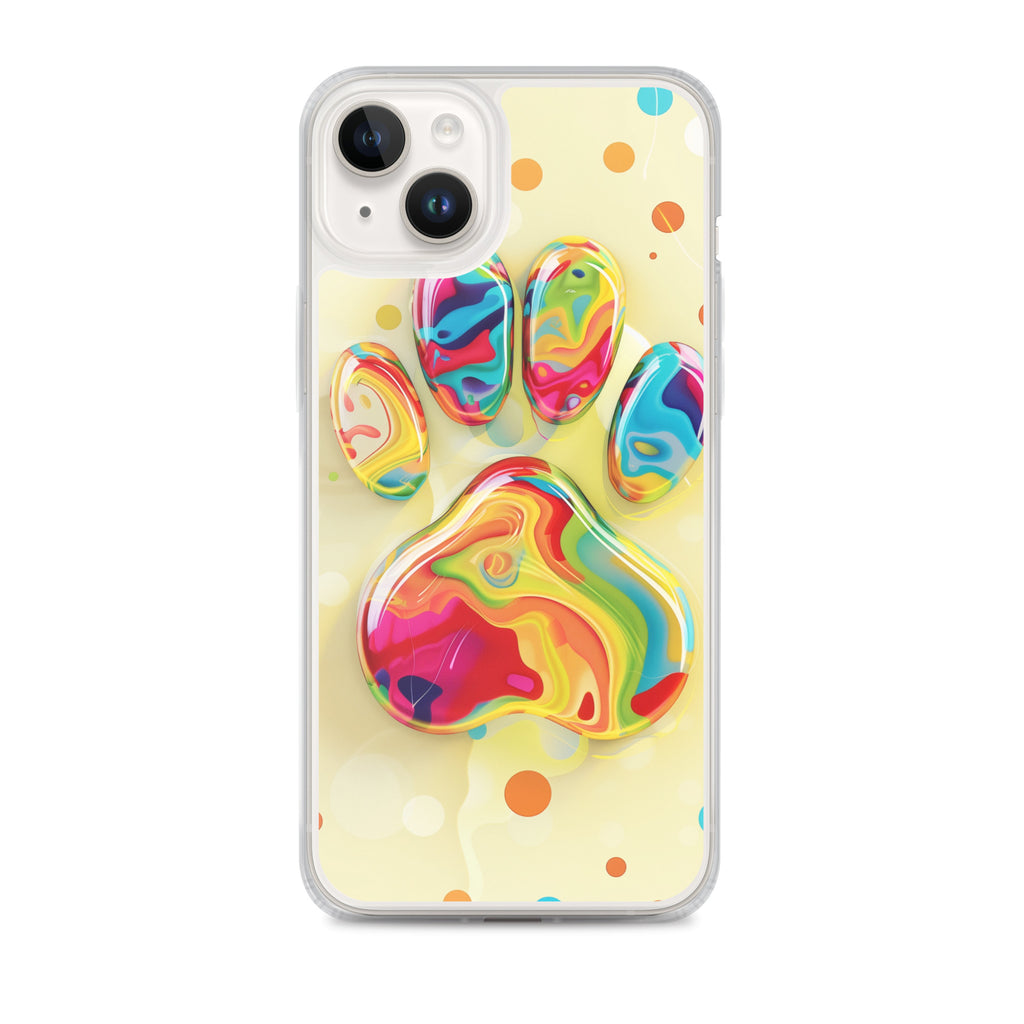 Artistic PawPrints Celestia Clear Case for iPhone®