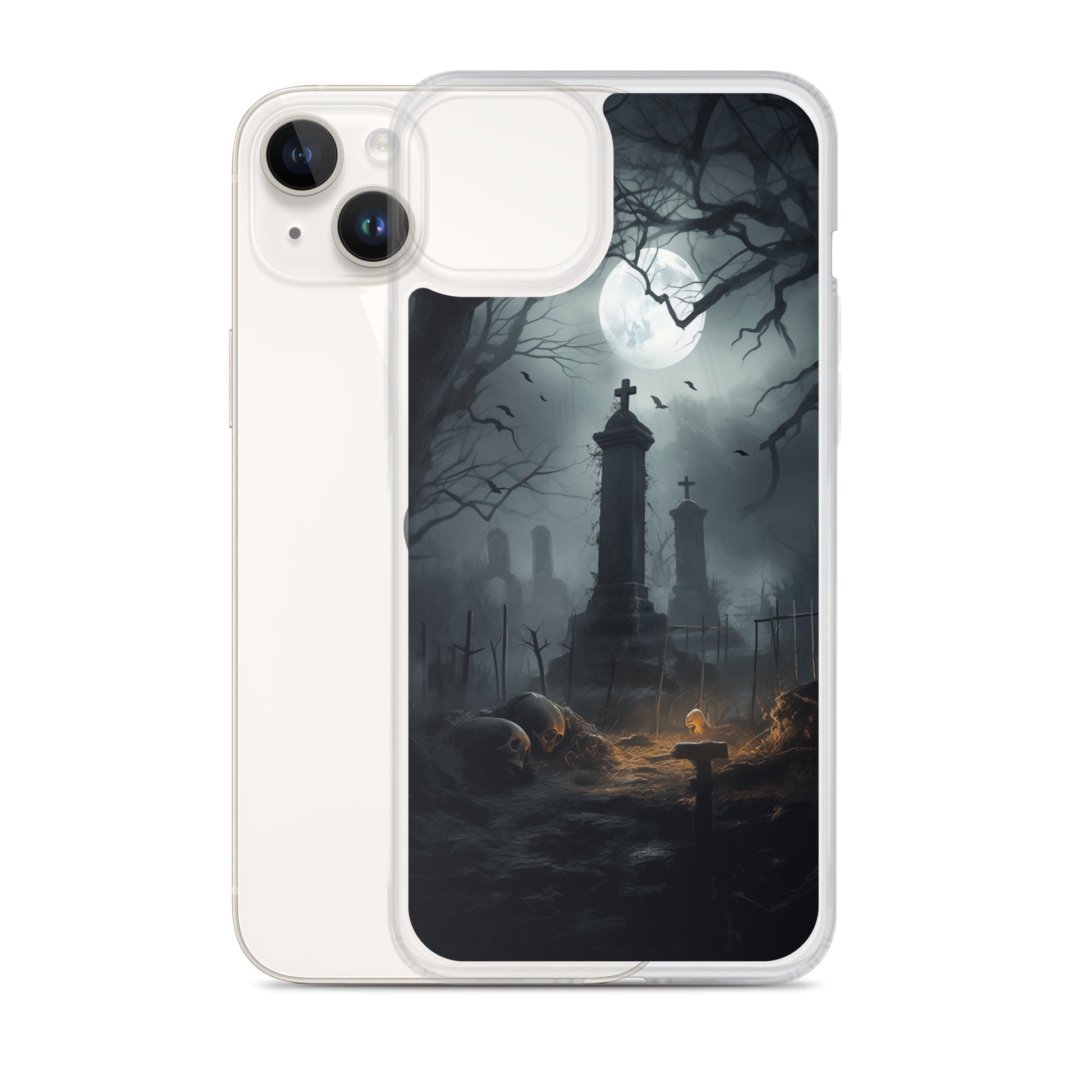 Cemetery A Clear Case for iPhone