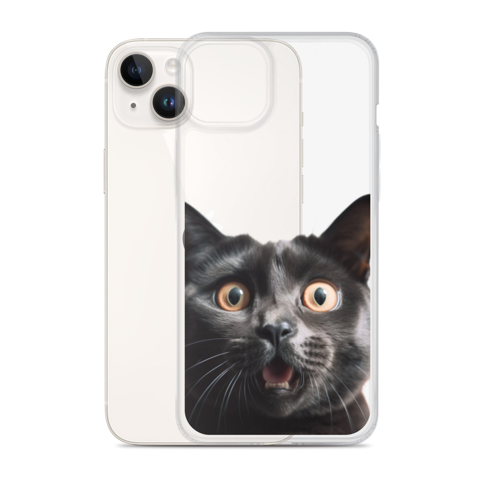 Cat G Clear Case for iPhone