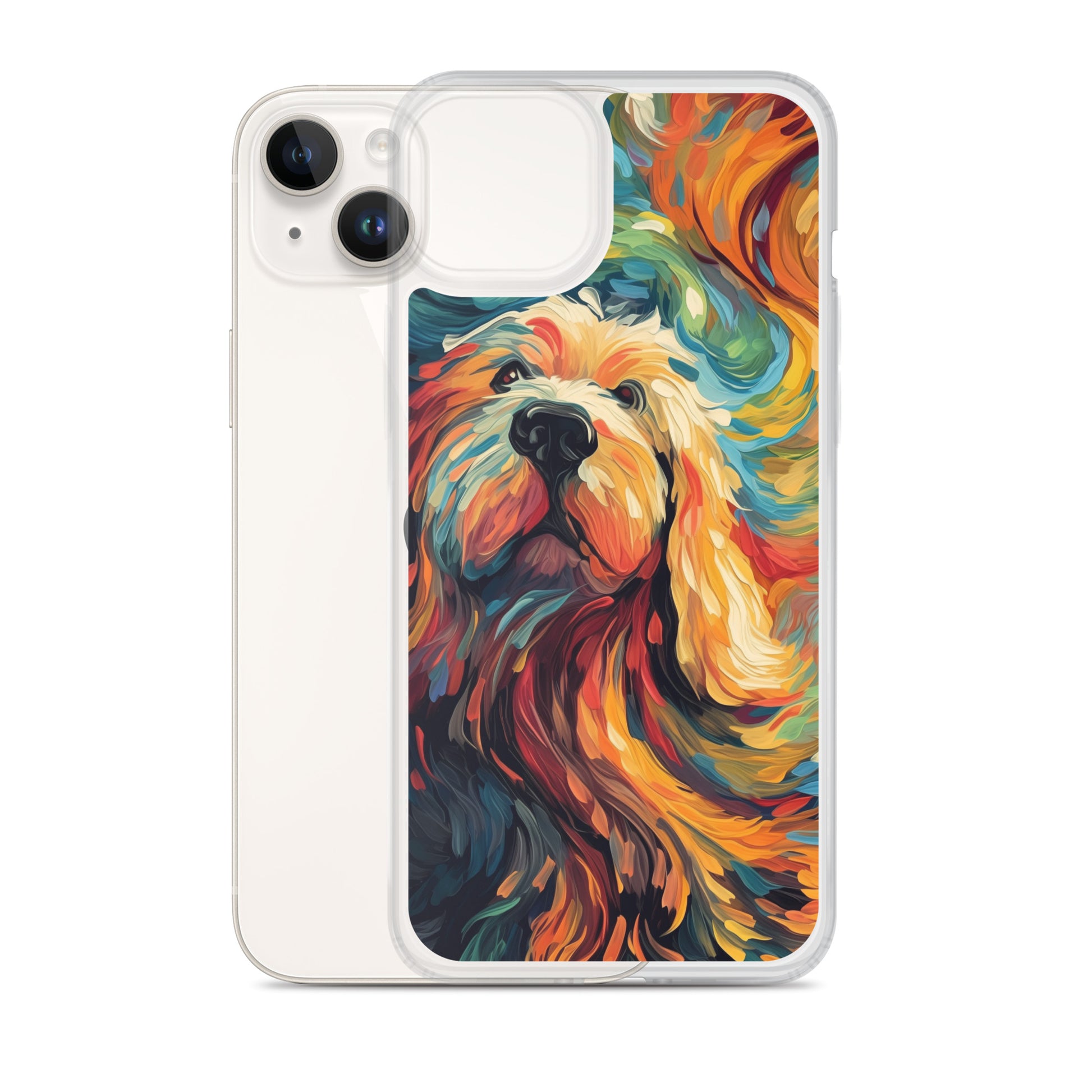 Van Gogh dog D Clear Case for iPhone