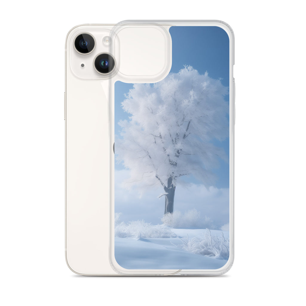 Snow Tree B Clear Case for iPhone®