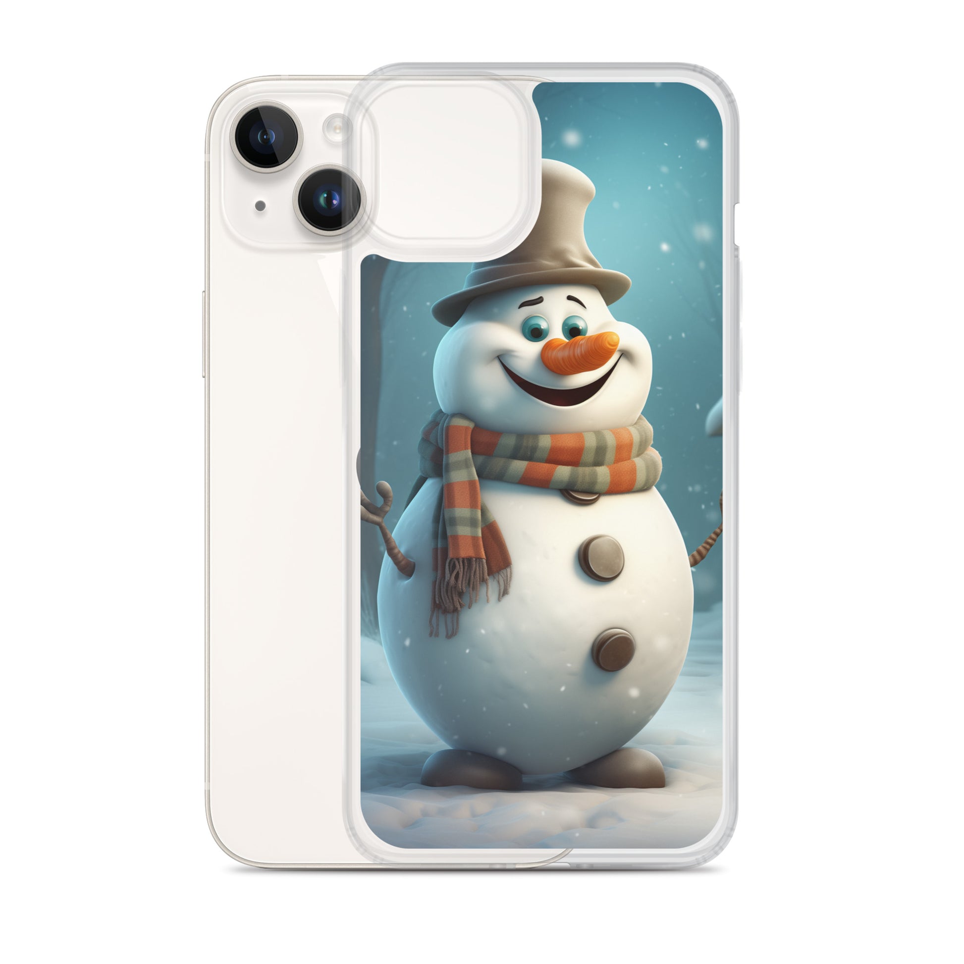 Snowman Finley Clear Case for iPhone®