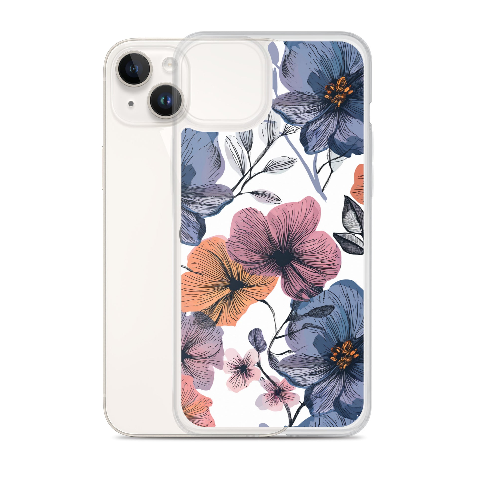 Flower Beautiful Clear Case for iPhone®