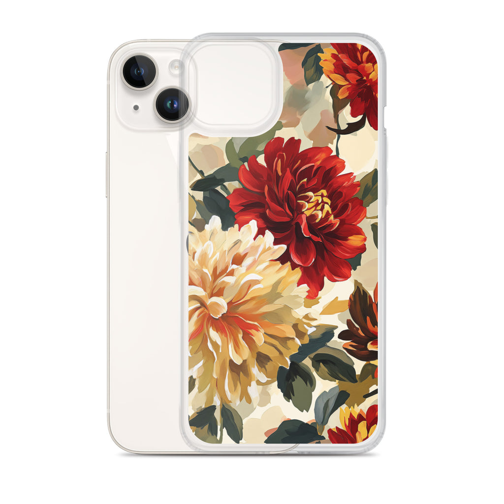 Flower Coral Clear Case for iPhone®