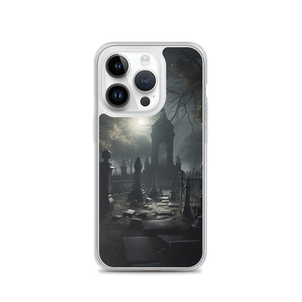 Cemetery D Clear Case for iPhone