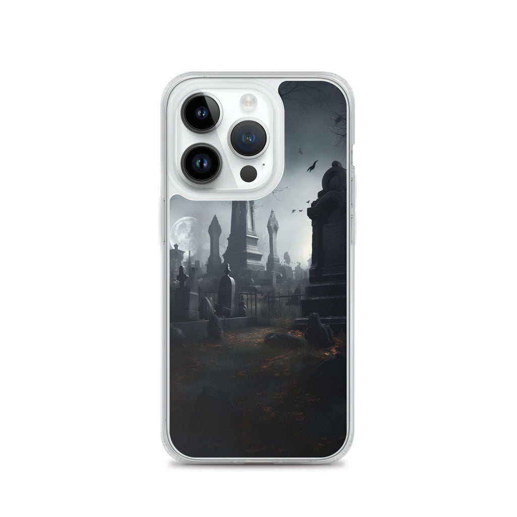 Cemetery E Clear Case for iPhone