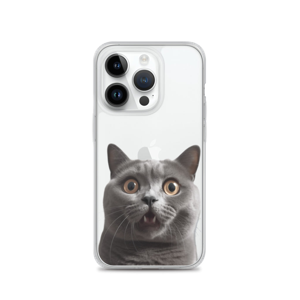 Cat B Clear Case for iPhone