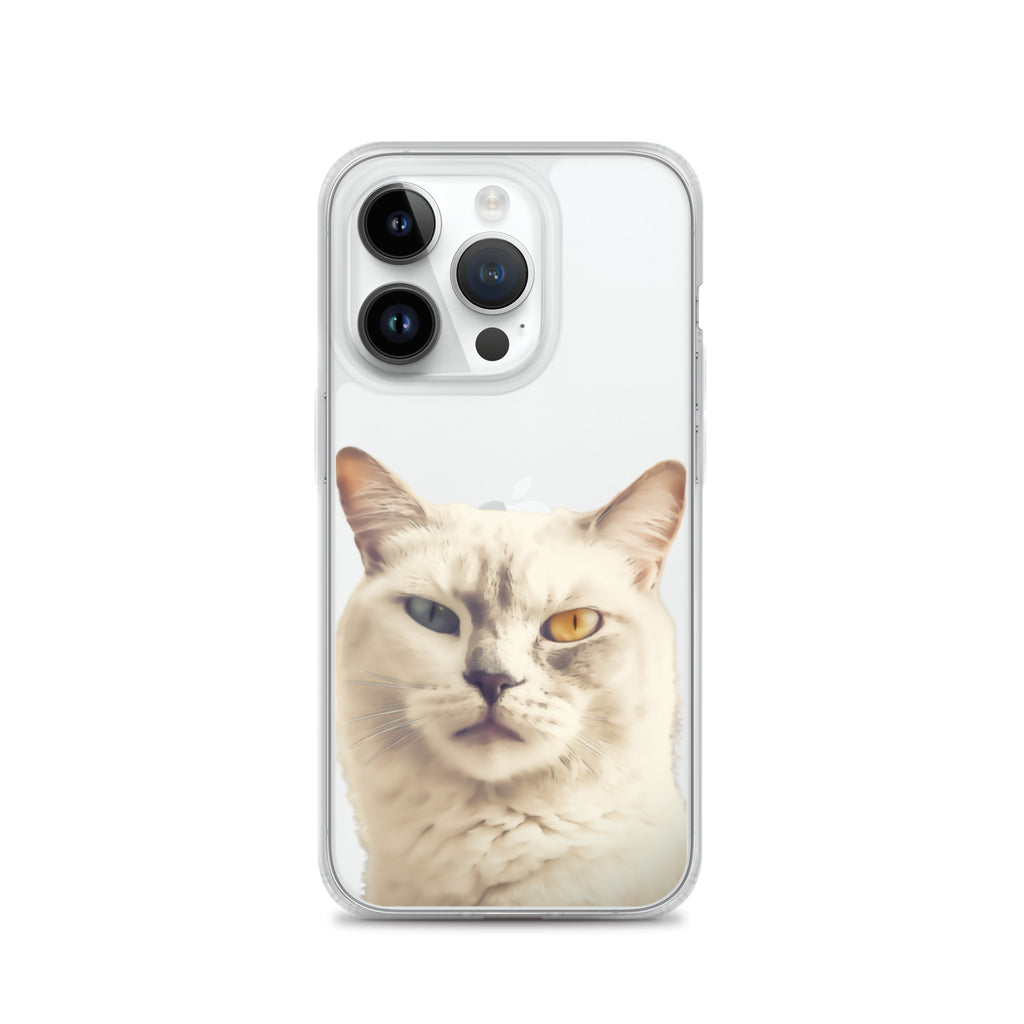 Cat C Clear Case for iPhone