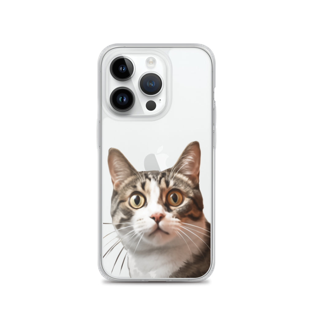 Cat D Clear Case for iPhone