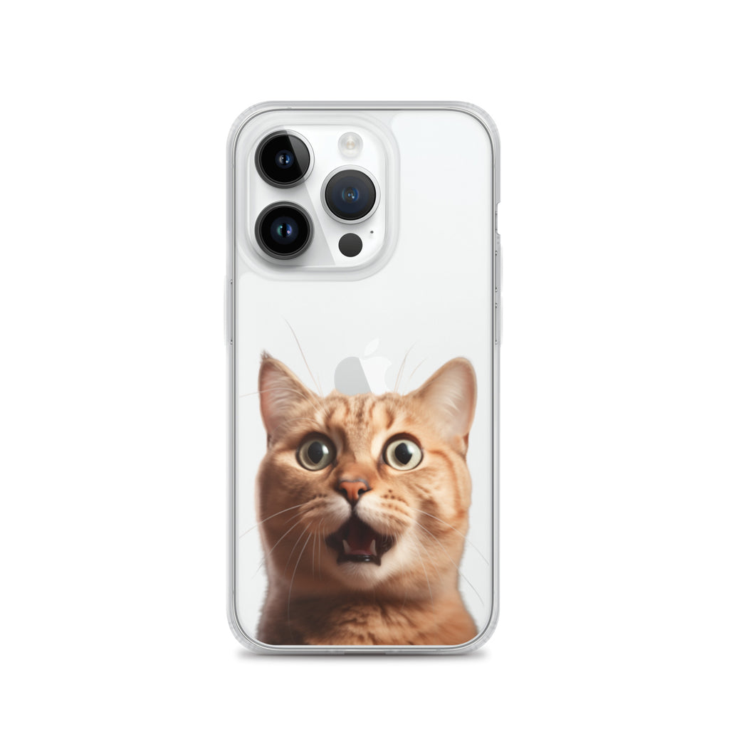 Cat J Clear Case for iPhone