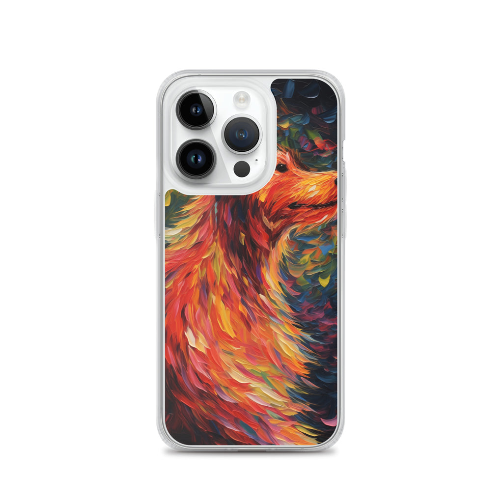 Van Gogh dog C Clear Case for iPhone