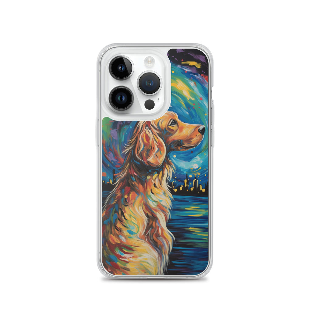 Van Gogh dog F Clear Case for iPhone