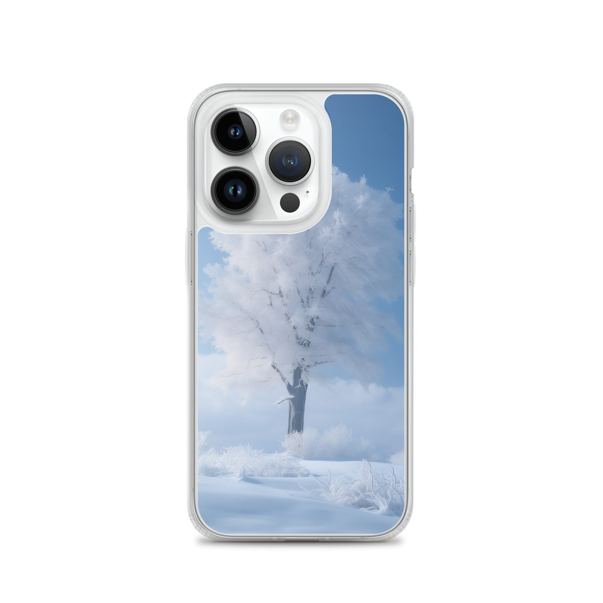 Snow Tree B Clear Case for iPhone®