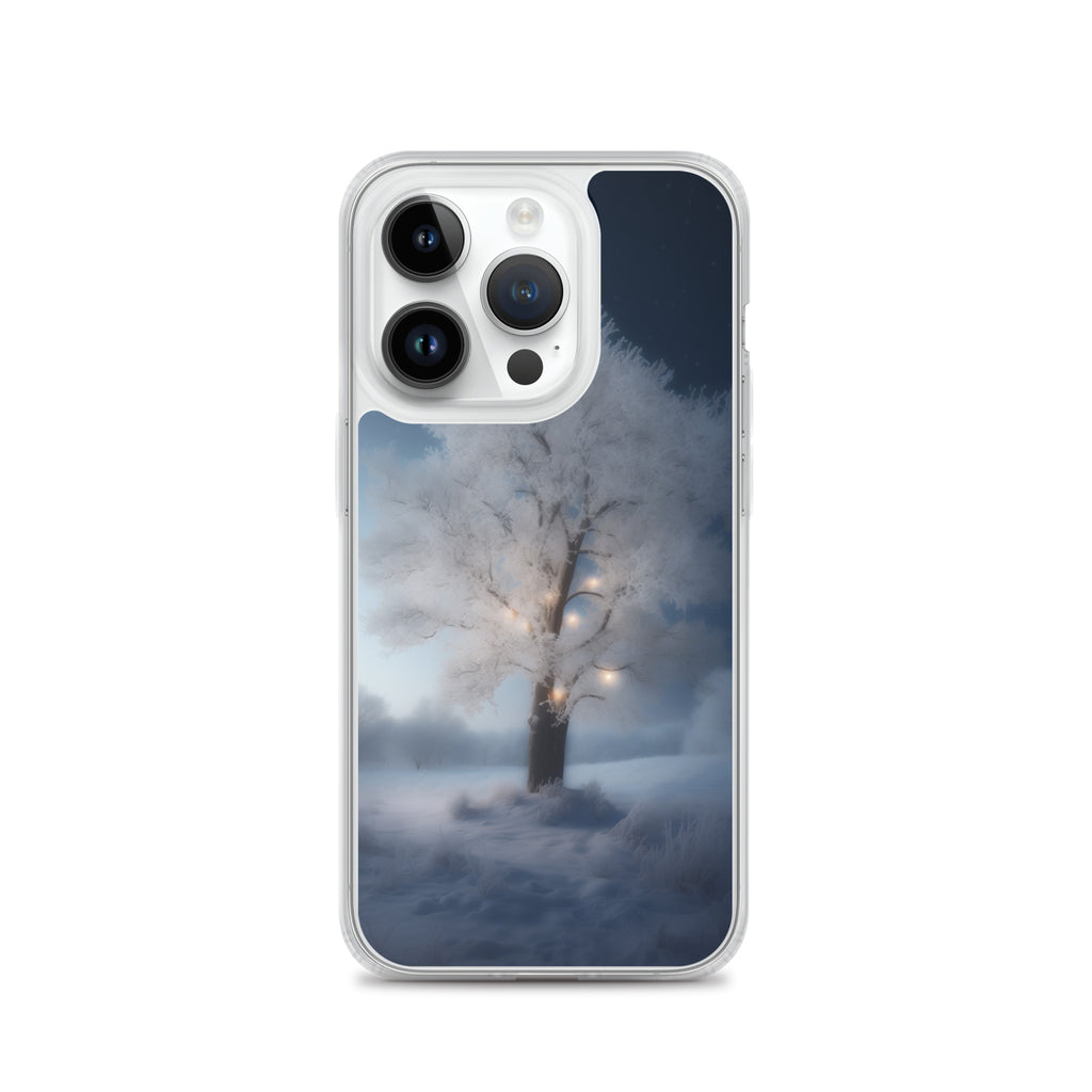 Snow Tree L Clear Case for iPhone®