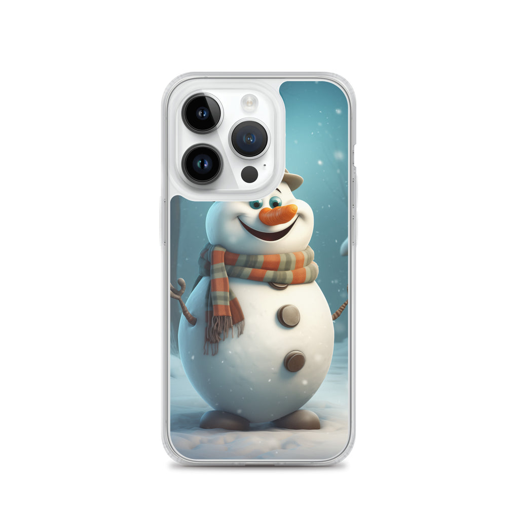 Snowman Finley Clear Case for iPhone®