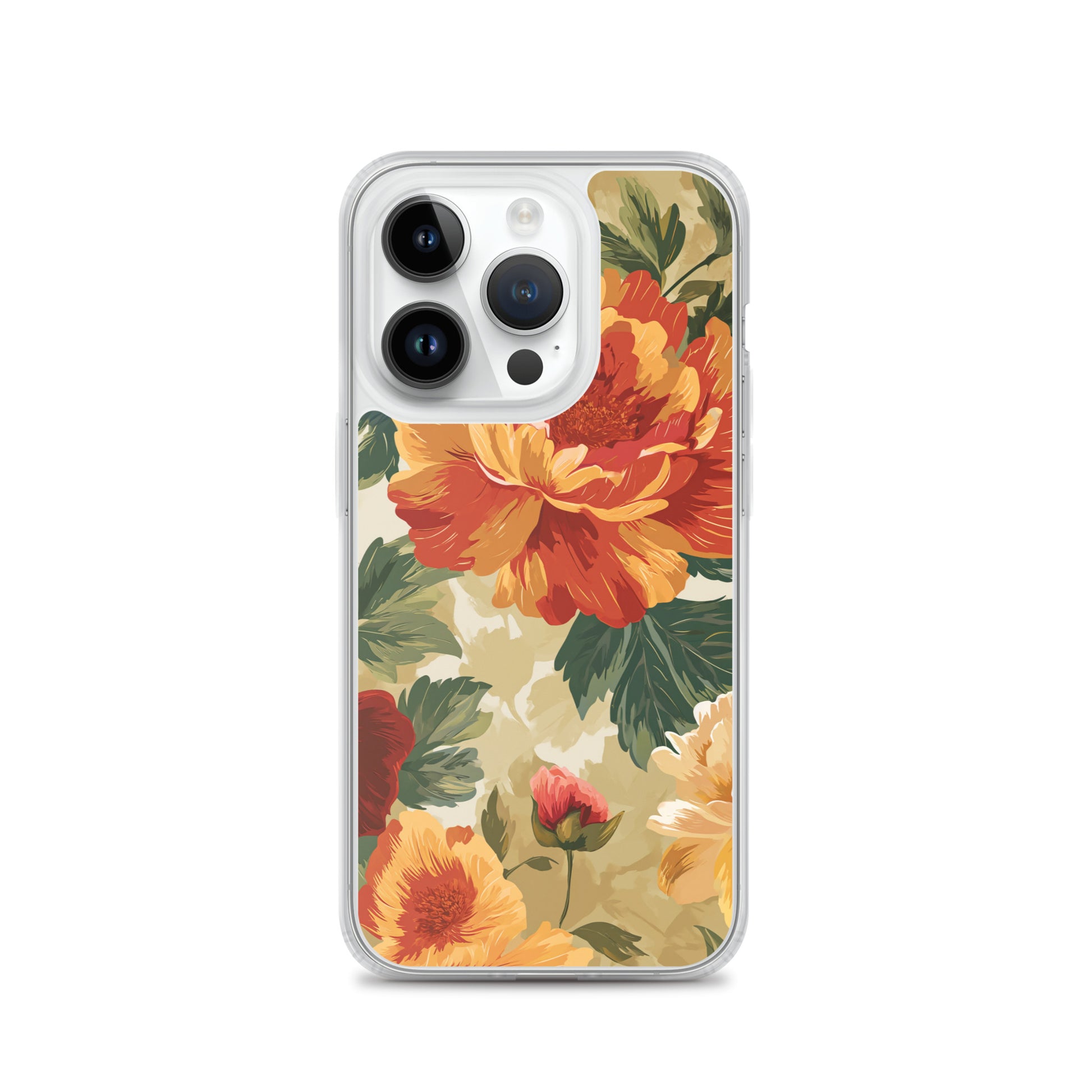 Flower Angel Clear Case for iPhone®