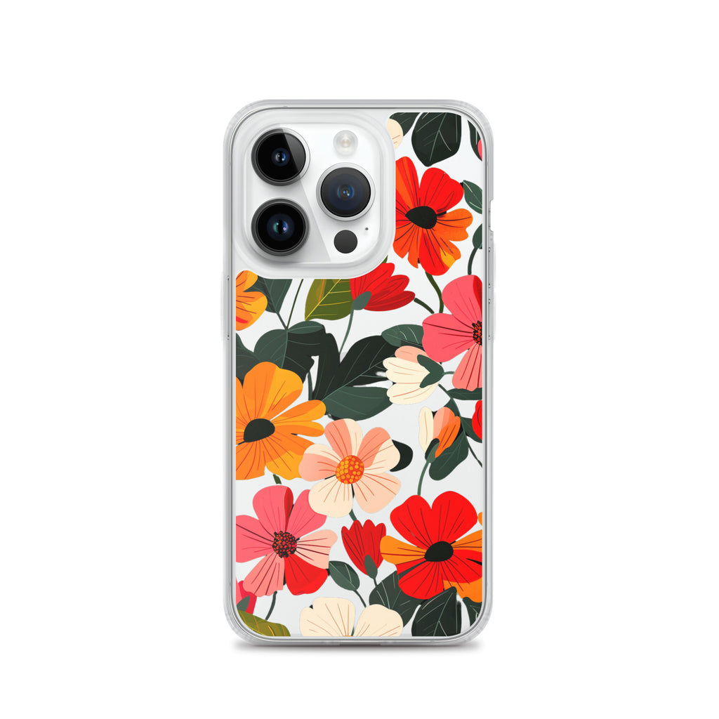 Floral Symphony A Clear Case for iPhone®