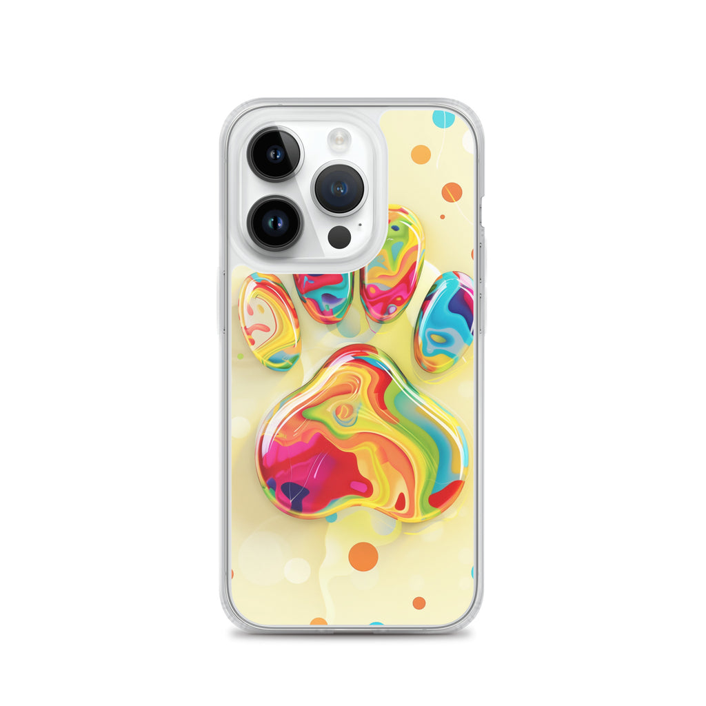 Artistic PawPrints Celestia Clear Case for iPhone®