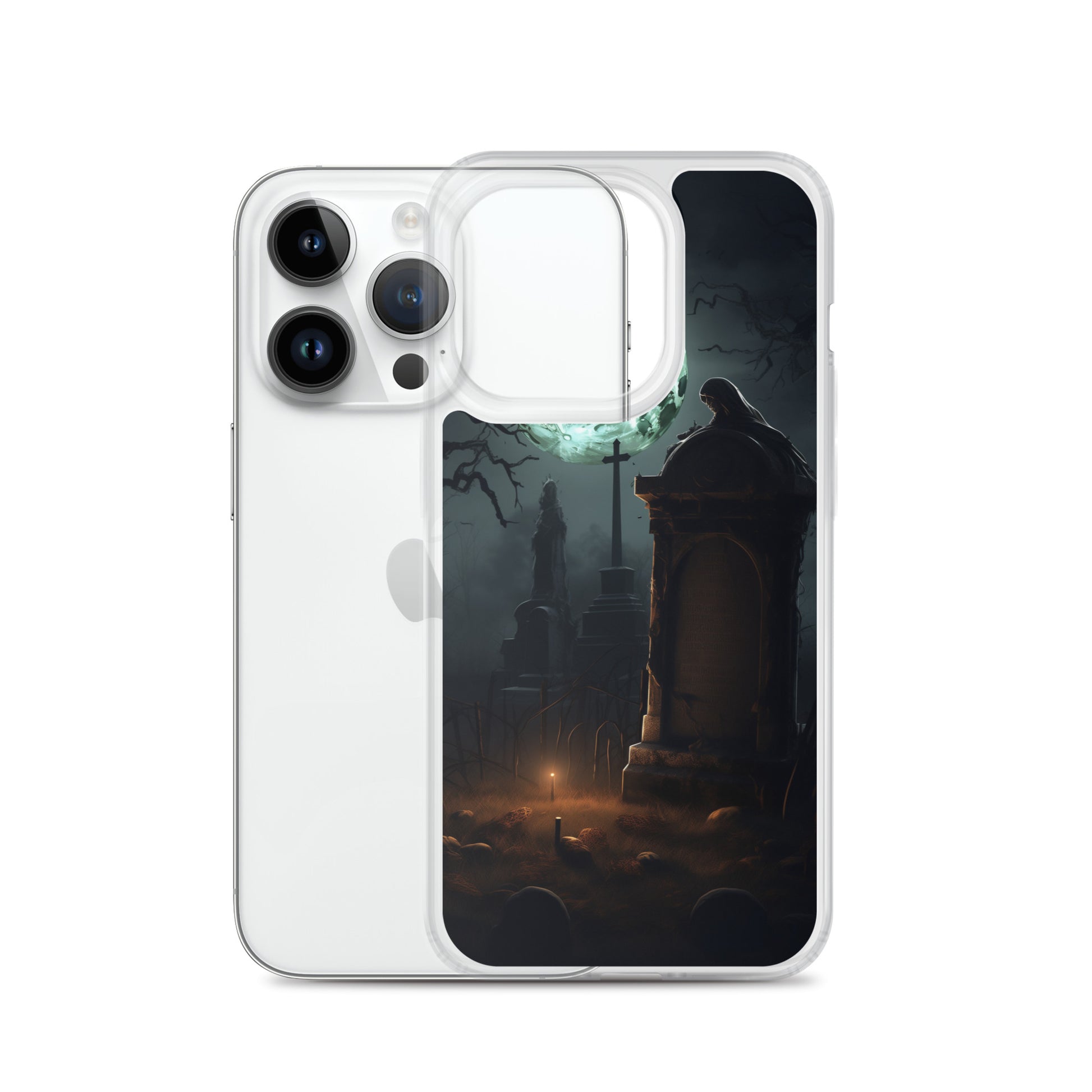 Cemetery C Clear Case for iPhone