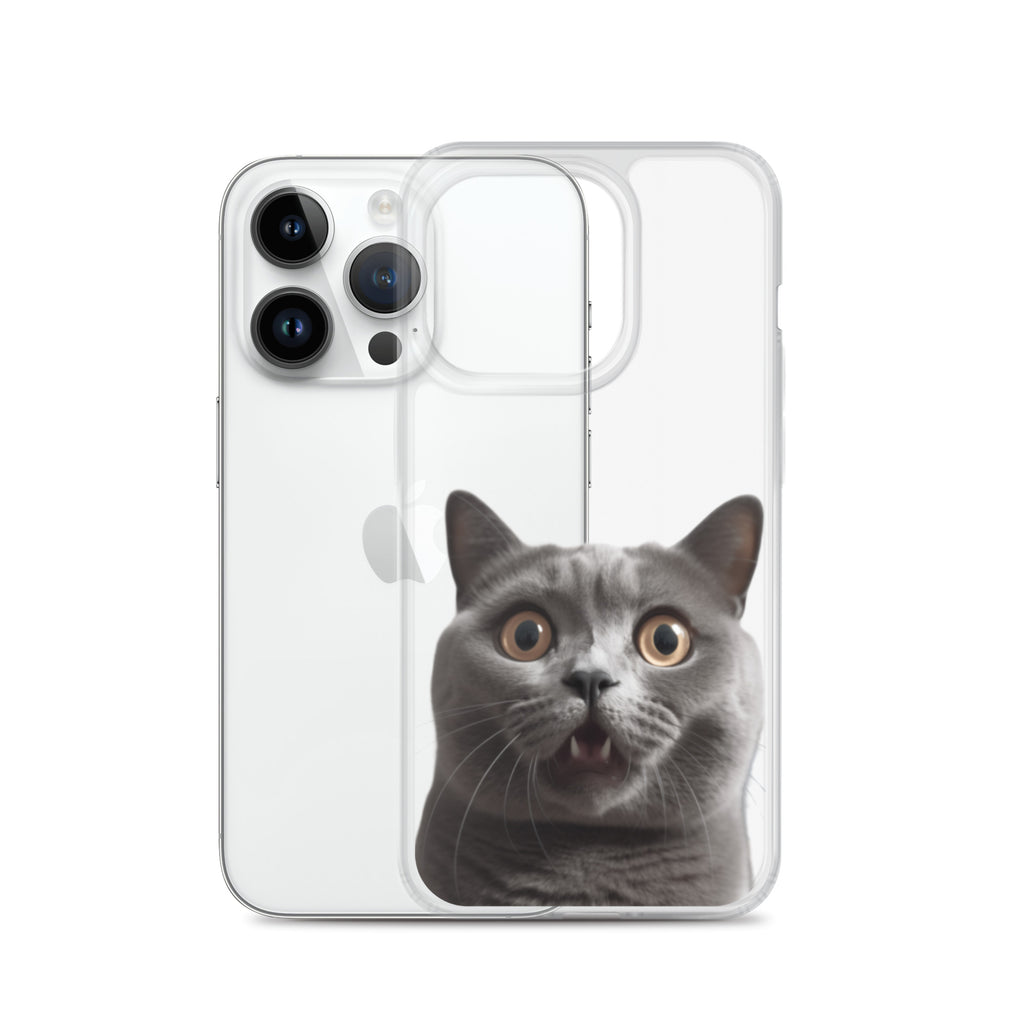 Cat B Clear Case for iPhone