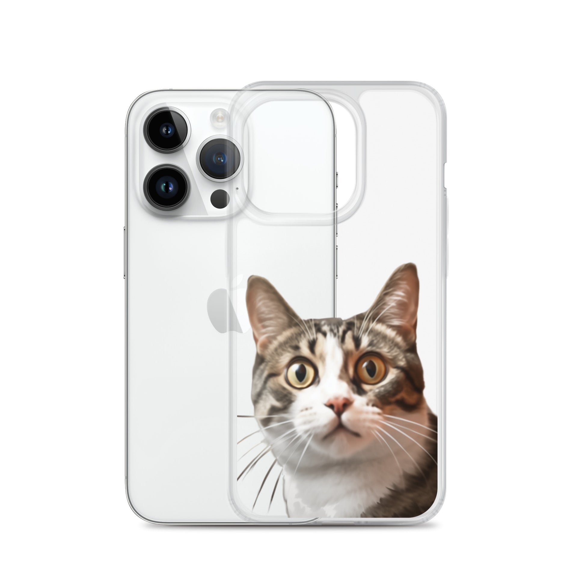 Cat D Clear Case for iPhone