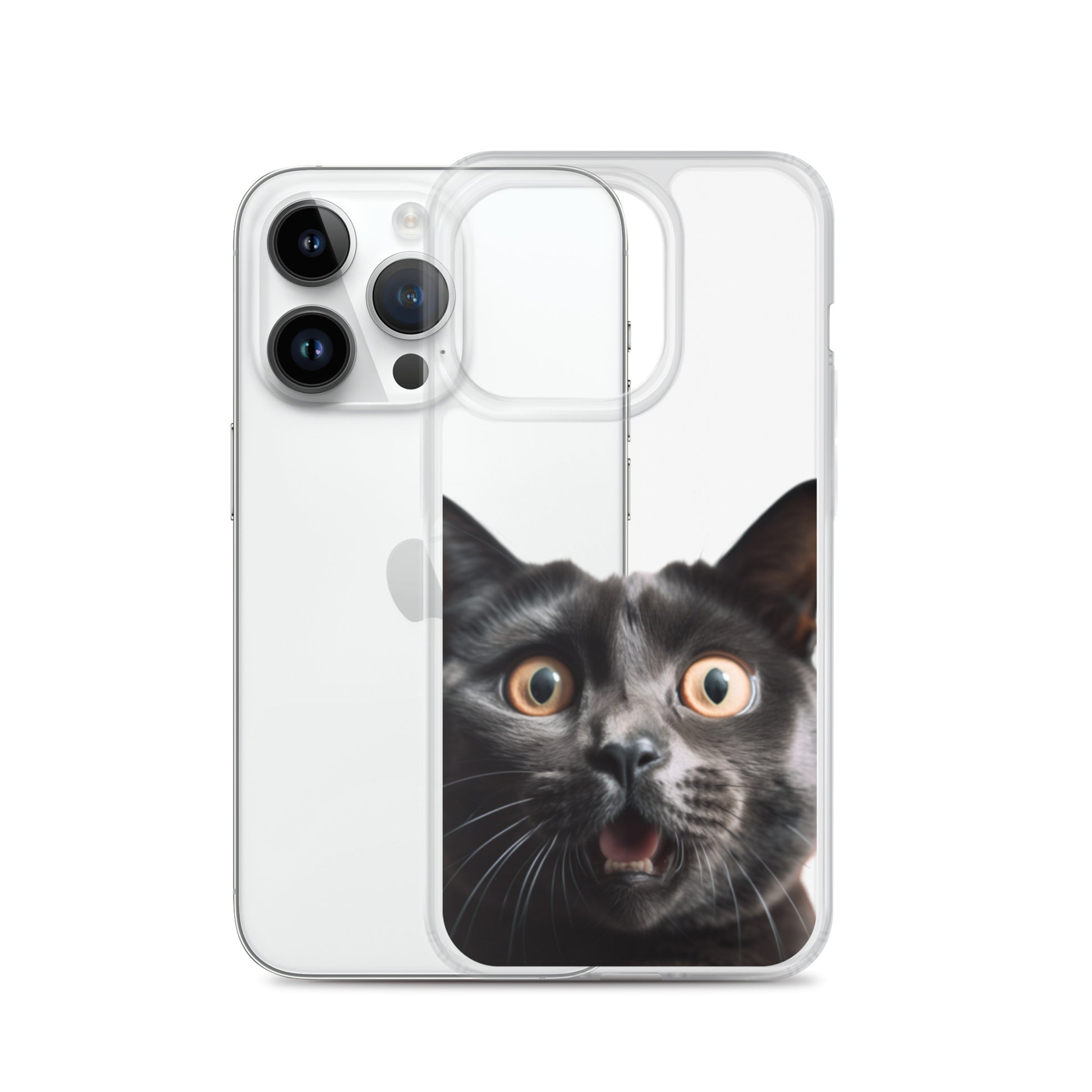 Cat G Clear Case for iPhone