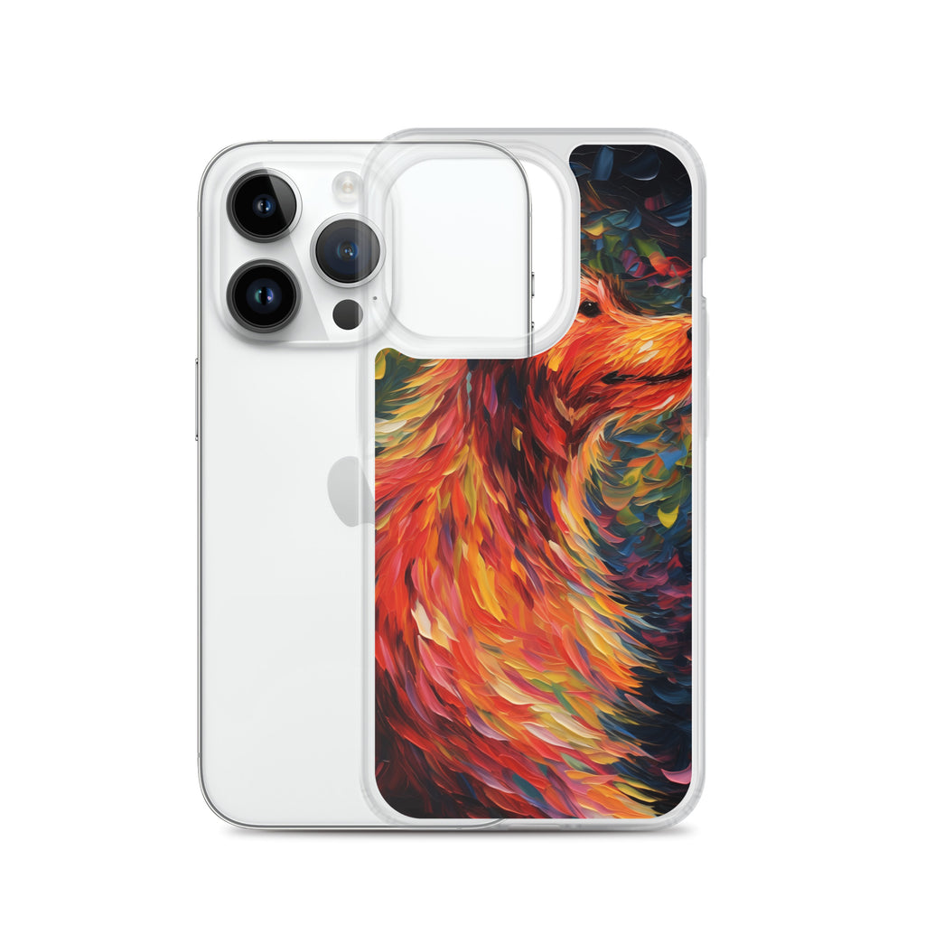 Van Gogh dog C Clear Case for iPhone