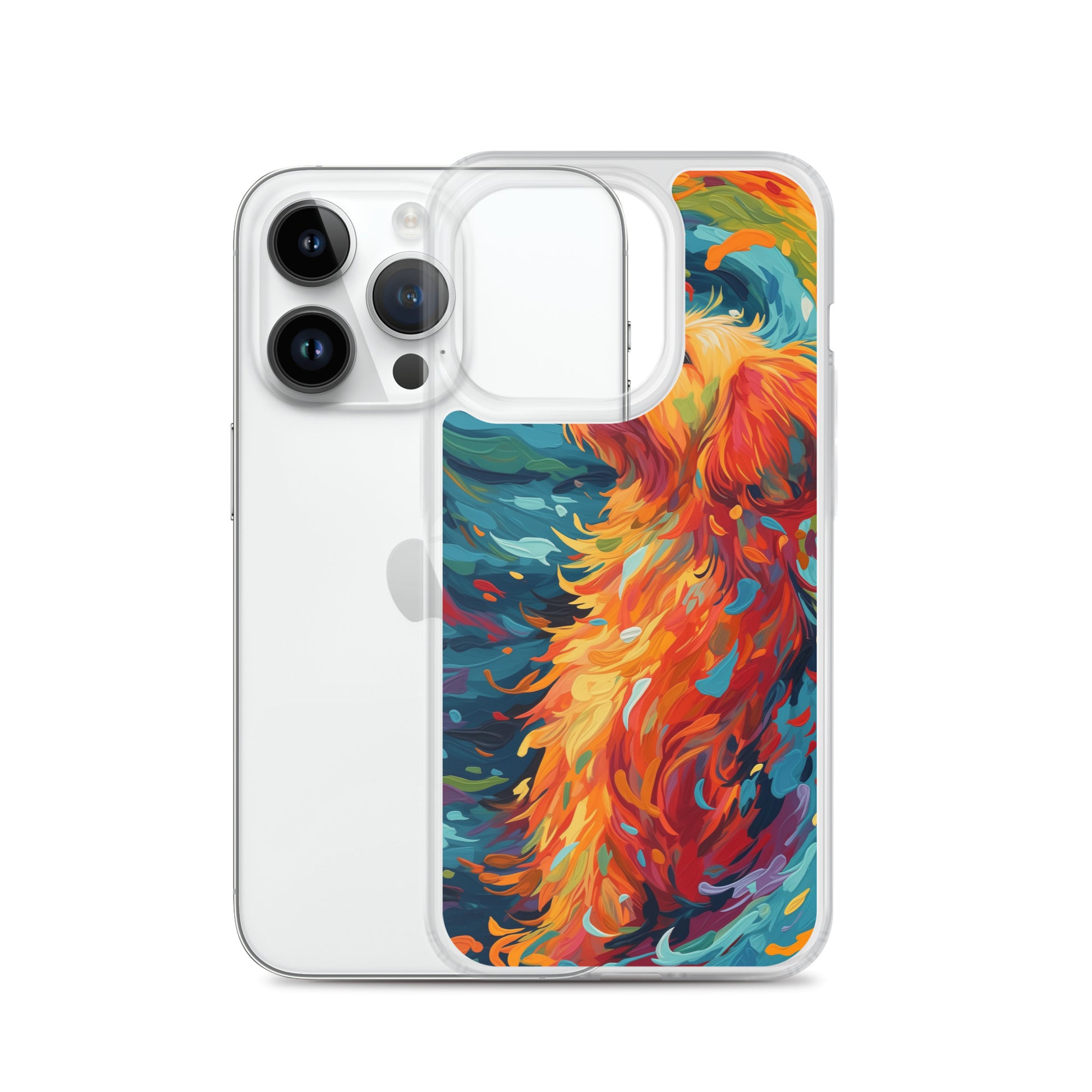 Van Gogh dog B Clear Case for iPhone