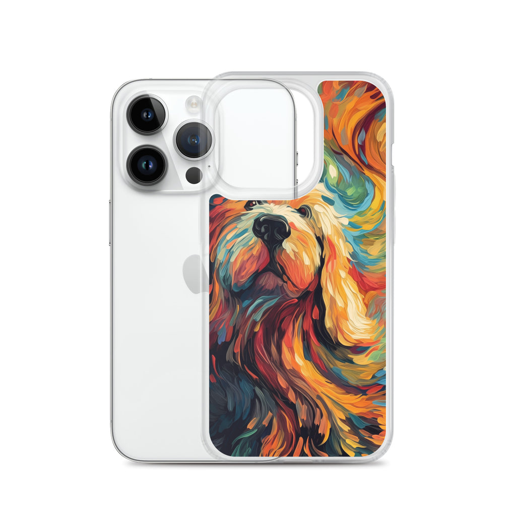 Van Gogh dog D Clear Case for iPhone