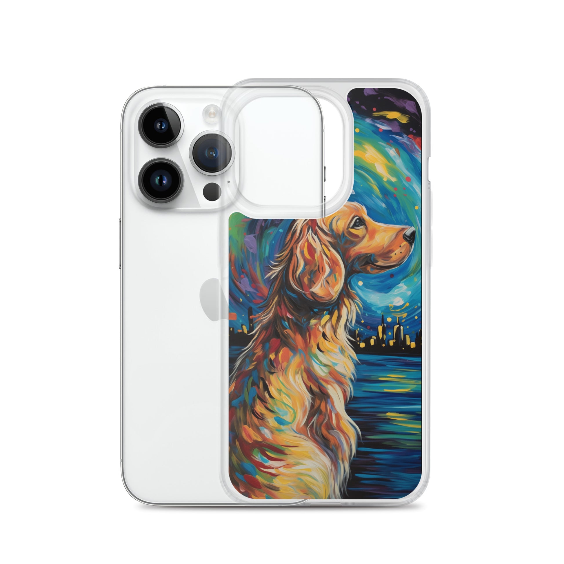 Van Gogh dog F Clear Case for iPhone