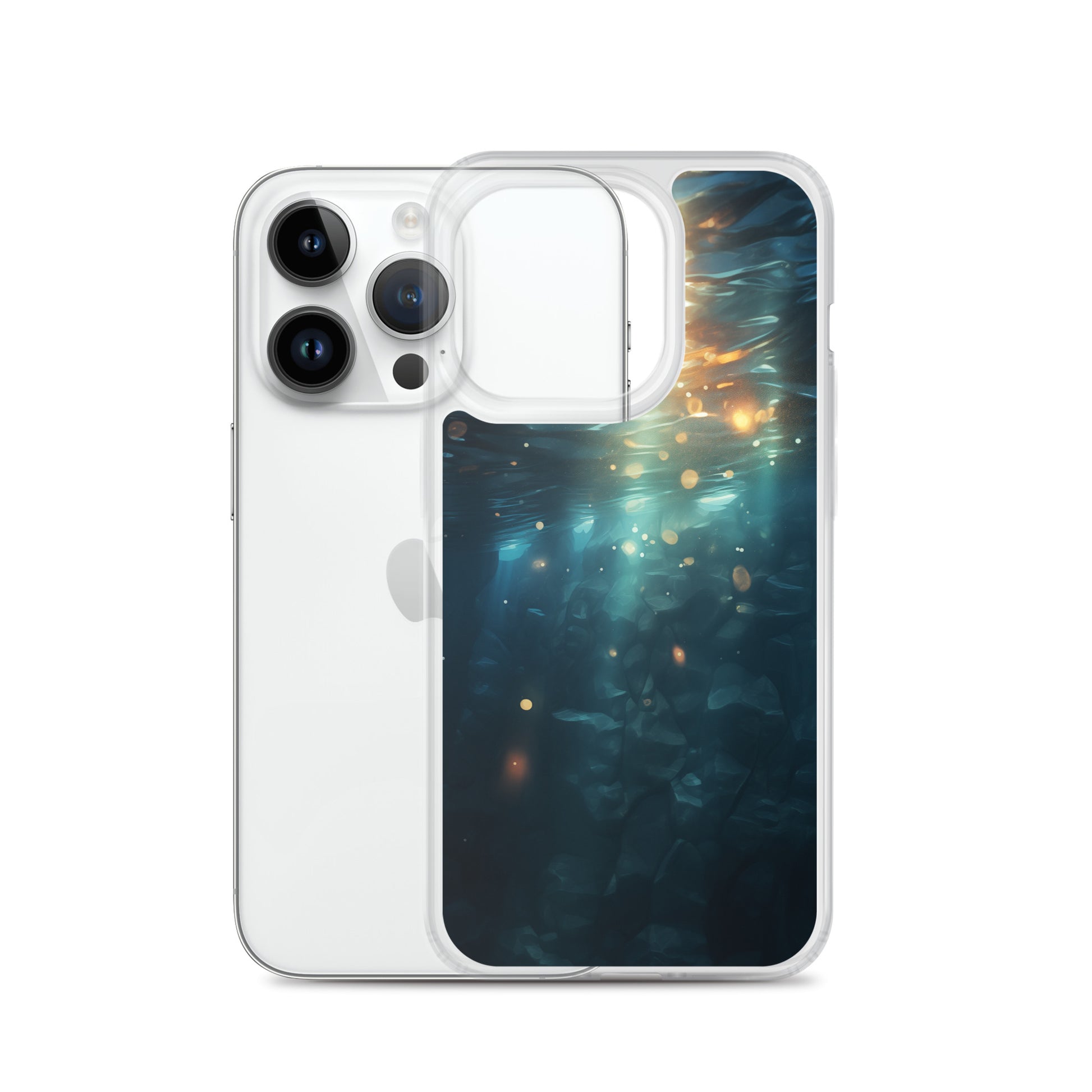 Soft Glow Mood D Clear Case for iPhone