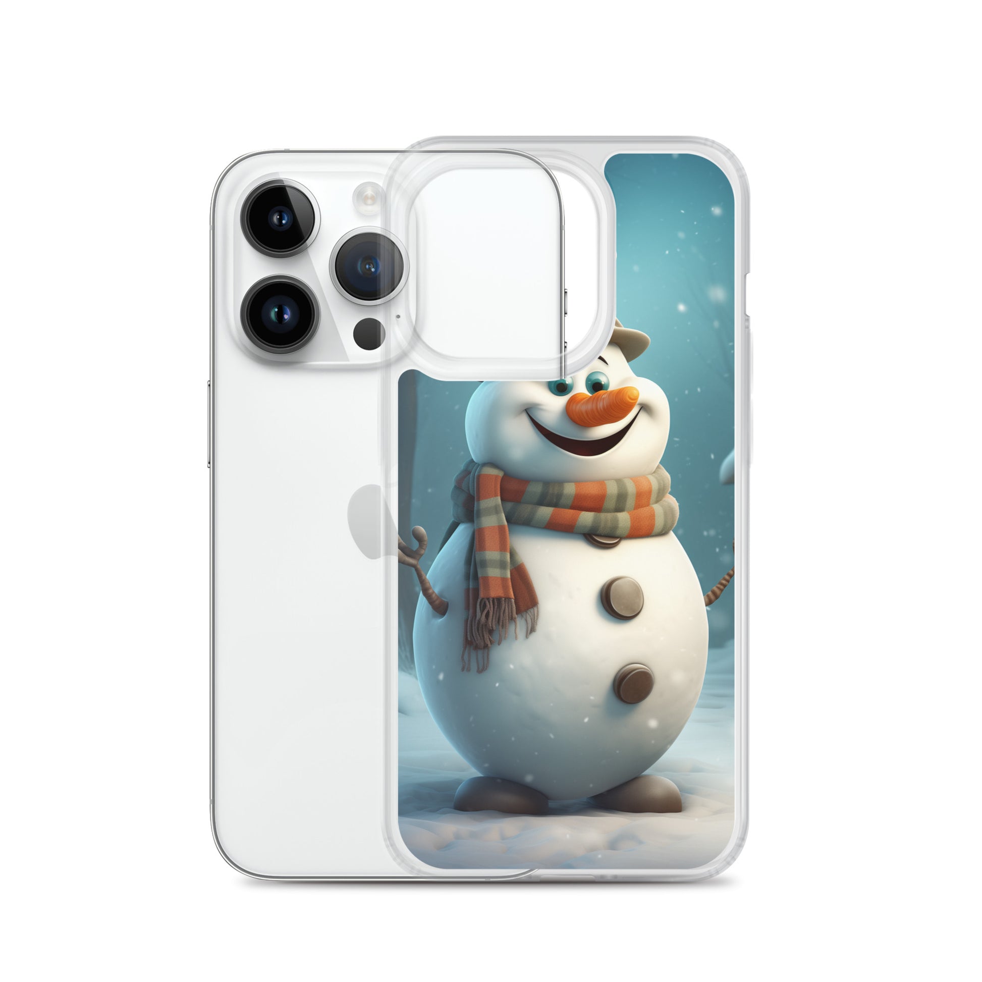 Snowman Finley Clear Case for iPhone®