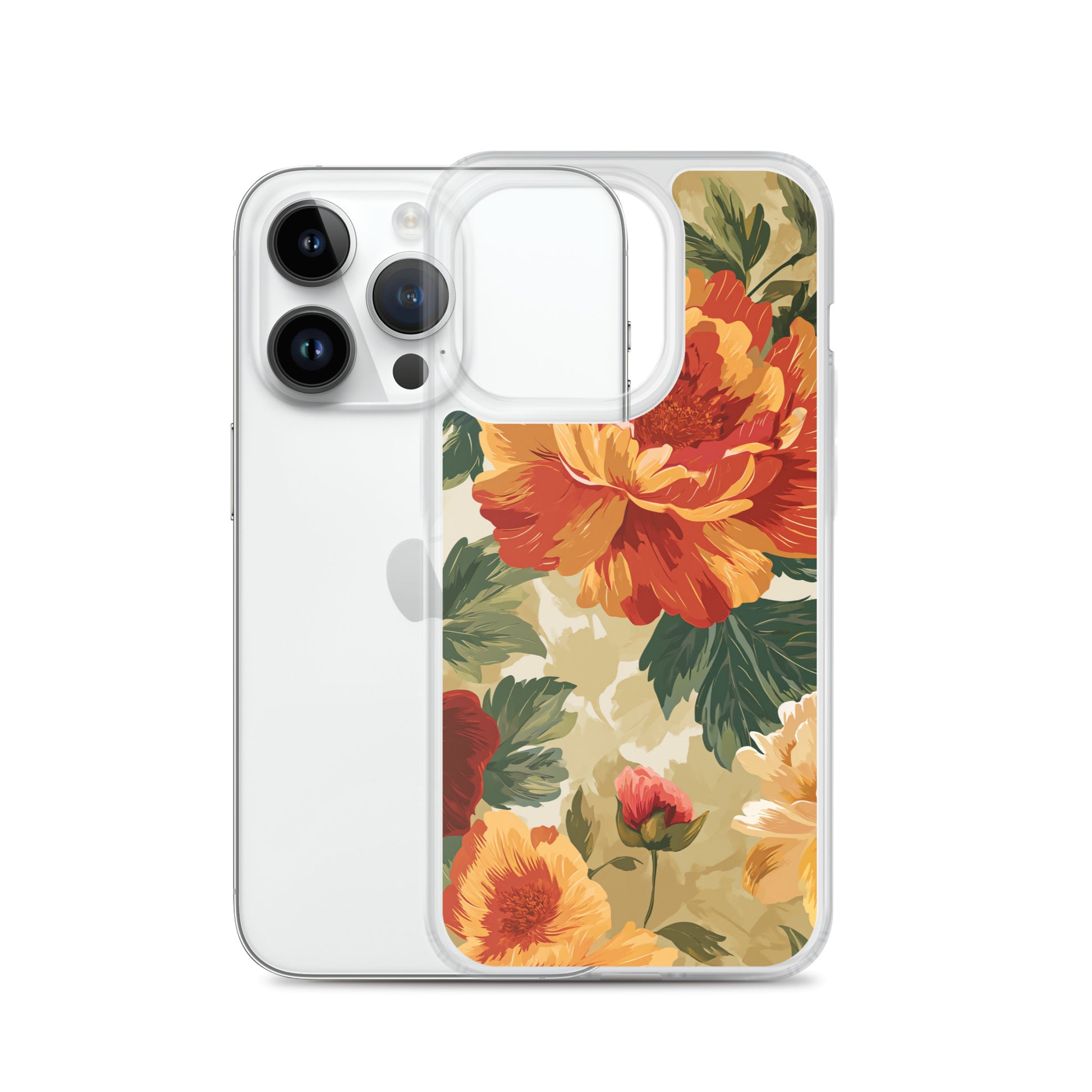 Flower Angel Clear Case for iPhone®