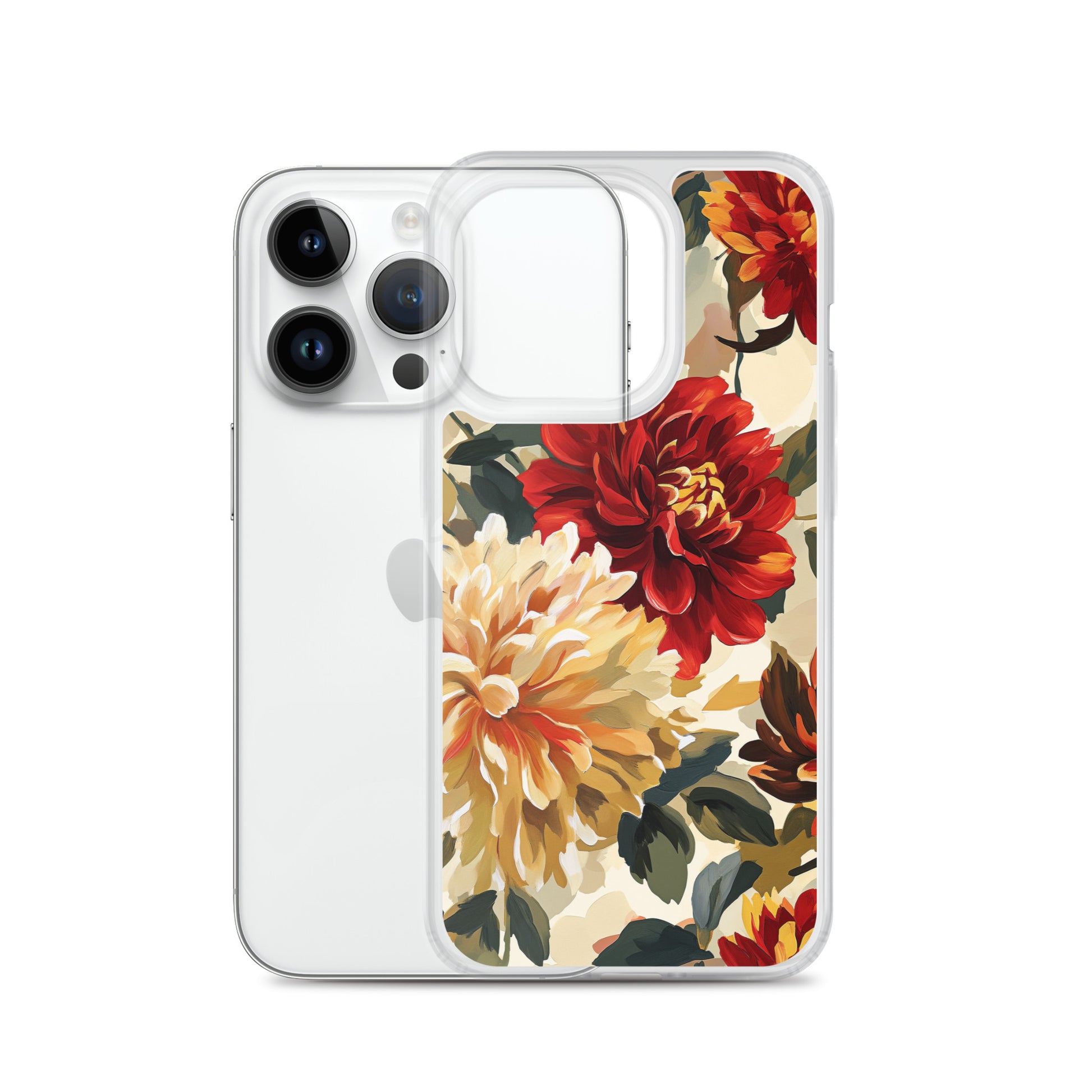 Flower Coral Clear Case for iPhone®