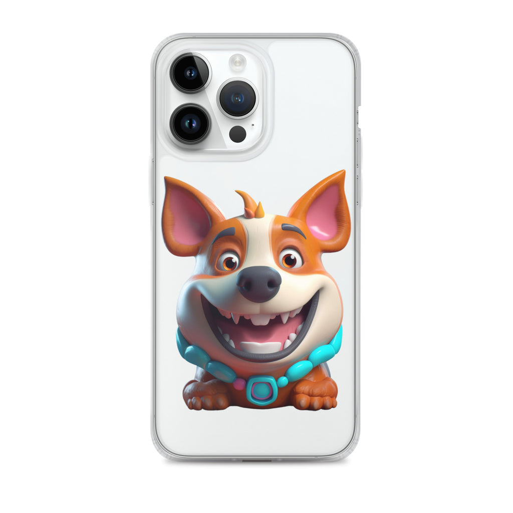 Cartoon Dog A Clear Case for iPhone®