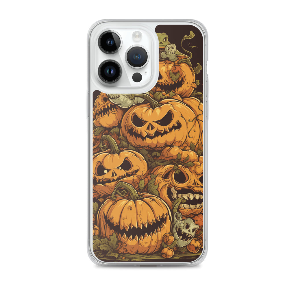 Halloween Pumpkin C Clear Case for iPhone