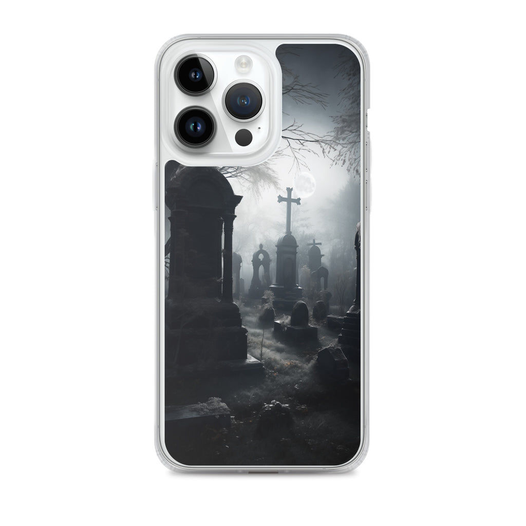 Cemetery B Clear Case for iPhone