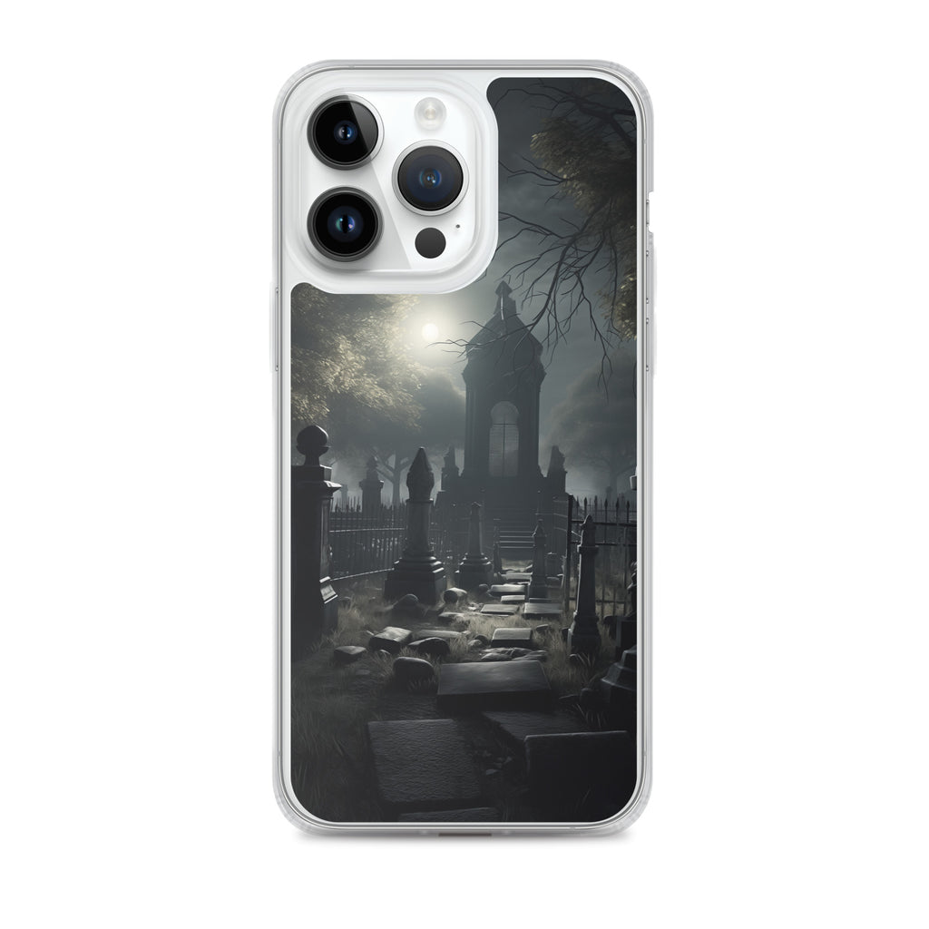 Cemetery D Clear Case for iPhone