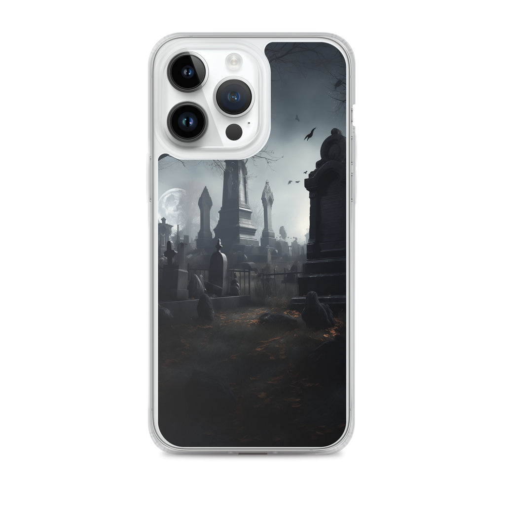 Cemetery E Clear Case for iPhone