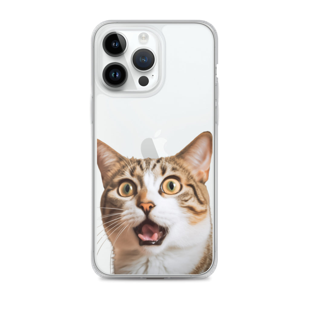 Cat A Clear Case for iPhone