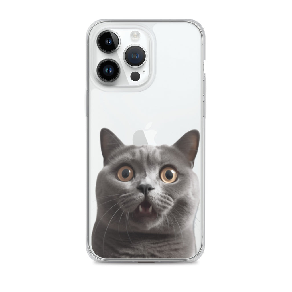 Cat B Clear Case for iPhone