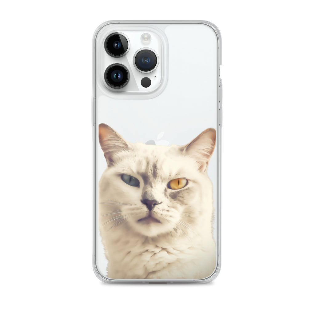 Cat C Clear Case for iPhone