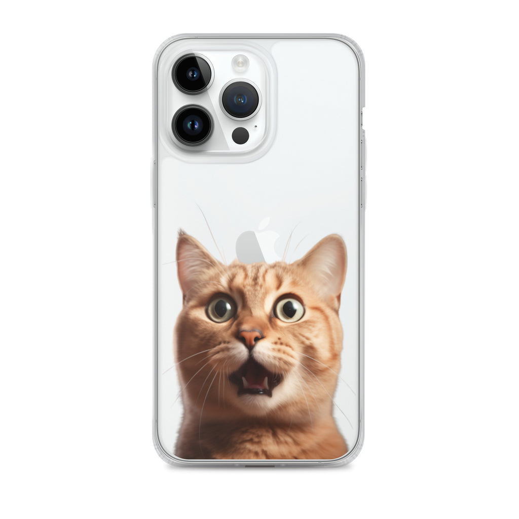 Cat J Clear Case for iPhone