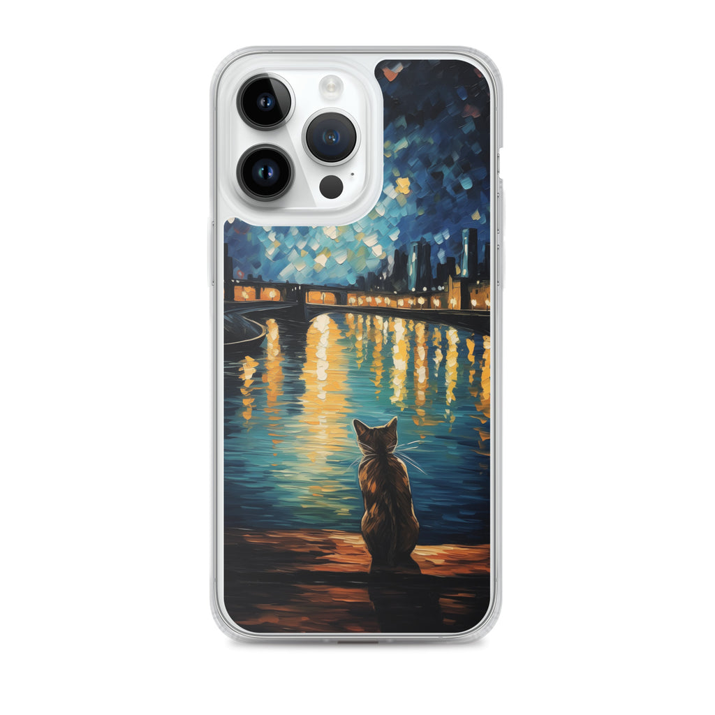 River Cat C Clear Case for iPhone