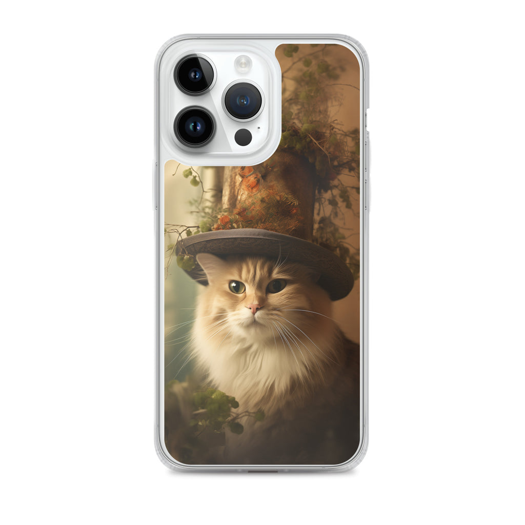 Cat Hat A Clear Case for iPhone