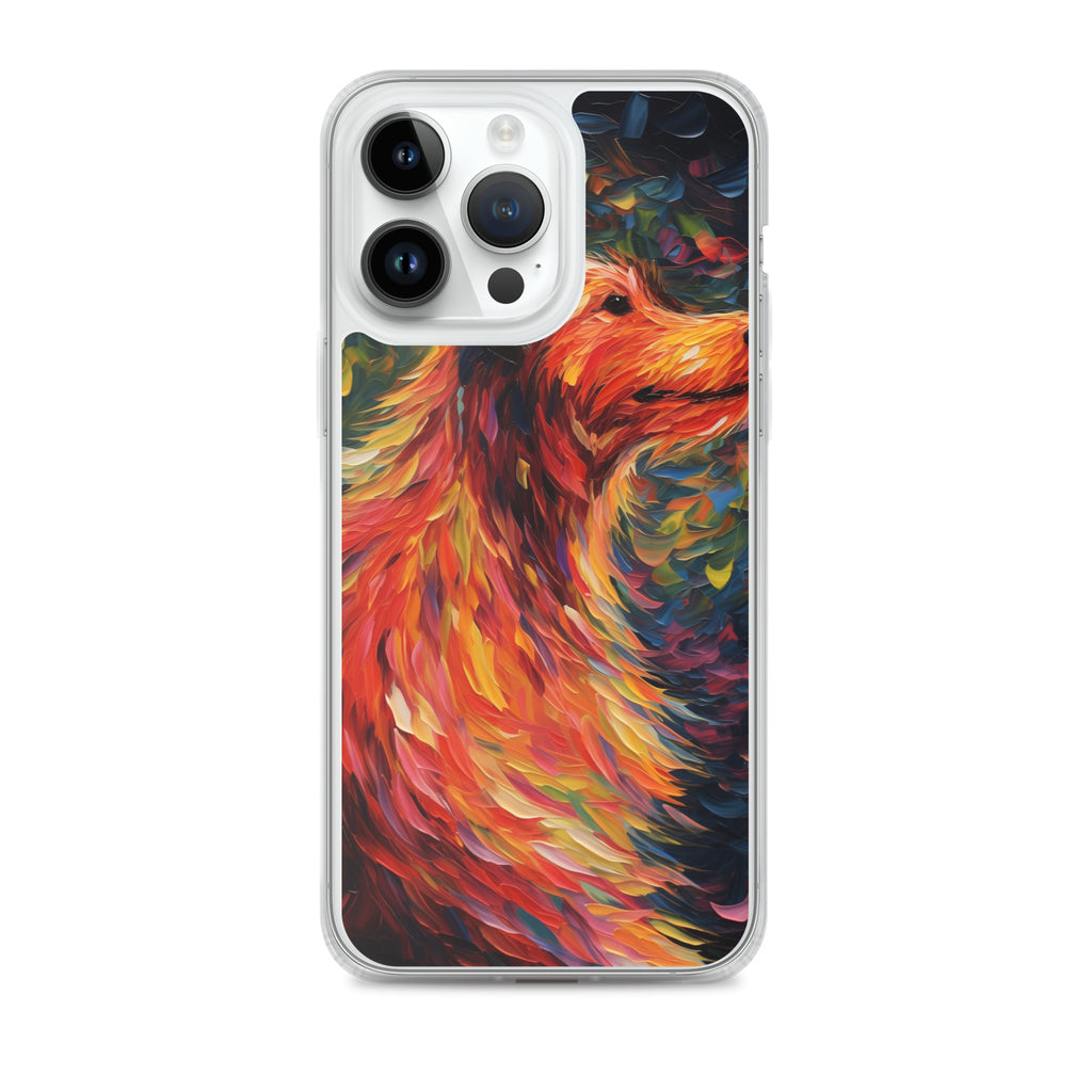 Van Gogh dog C Clear Case for iPhone