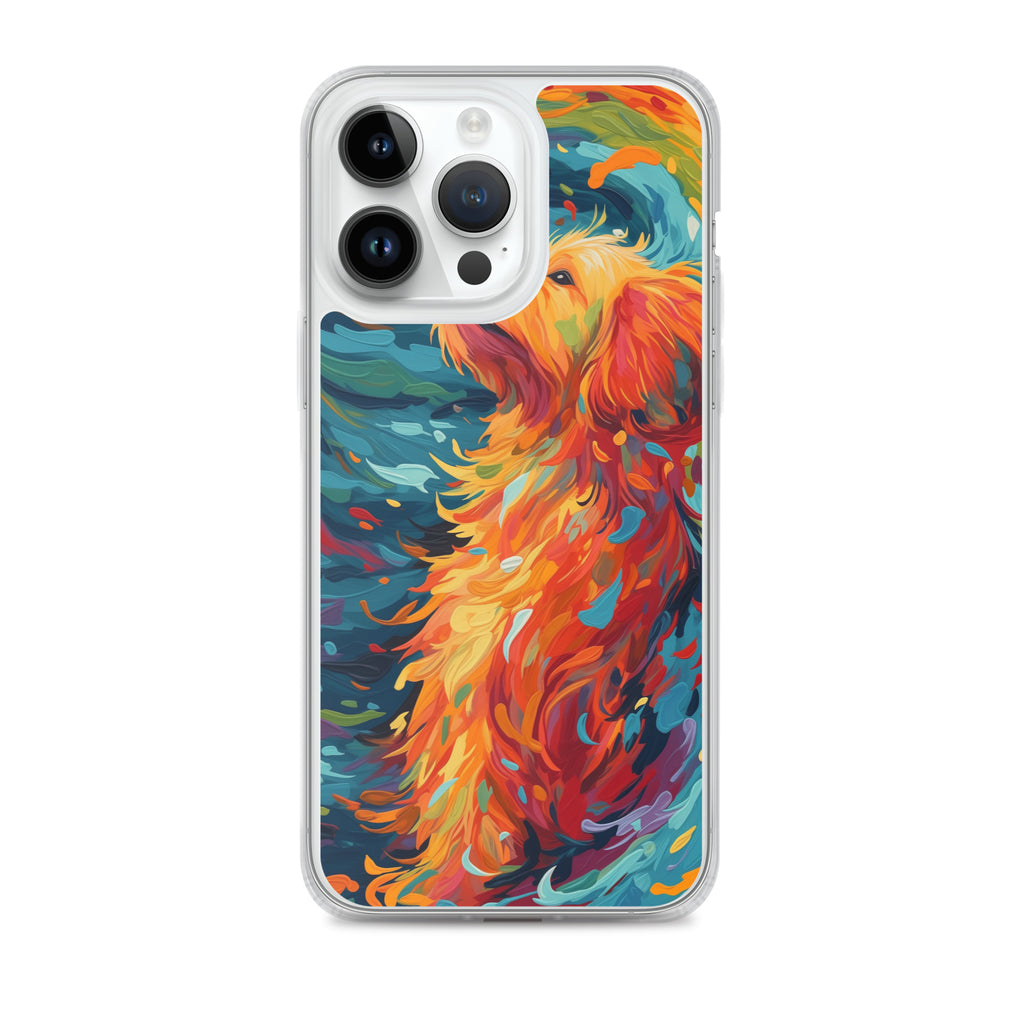 Van Gogh dog B Clear Case for iPhone