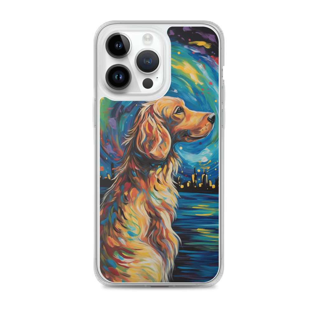 Van Gogh dog F Clear Case for iPhone